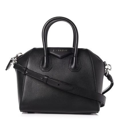 Givenchy Sugar Goatskin Mini Antigona Black 1 of 8