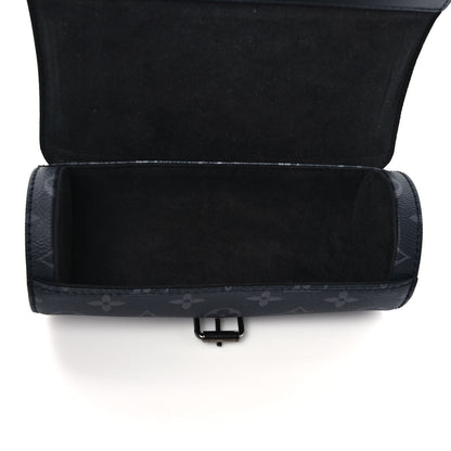 Louis Vuitton Monogram Eclipse 3 Watch Travel Case 5 of 8