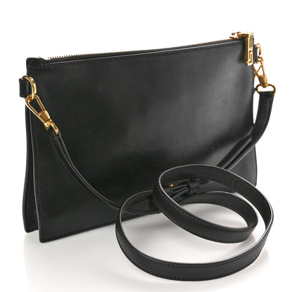 Versace Nappa La Medusa Lunar New Year Patches Crossbody Pouch Black 2 of 9