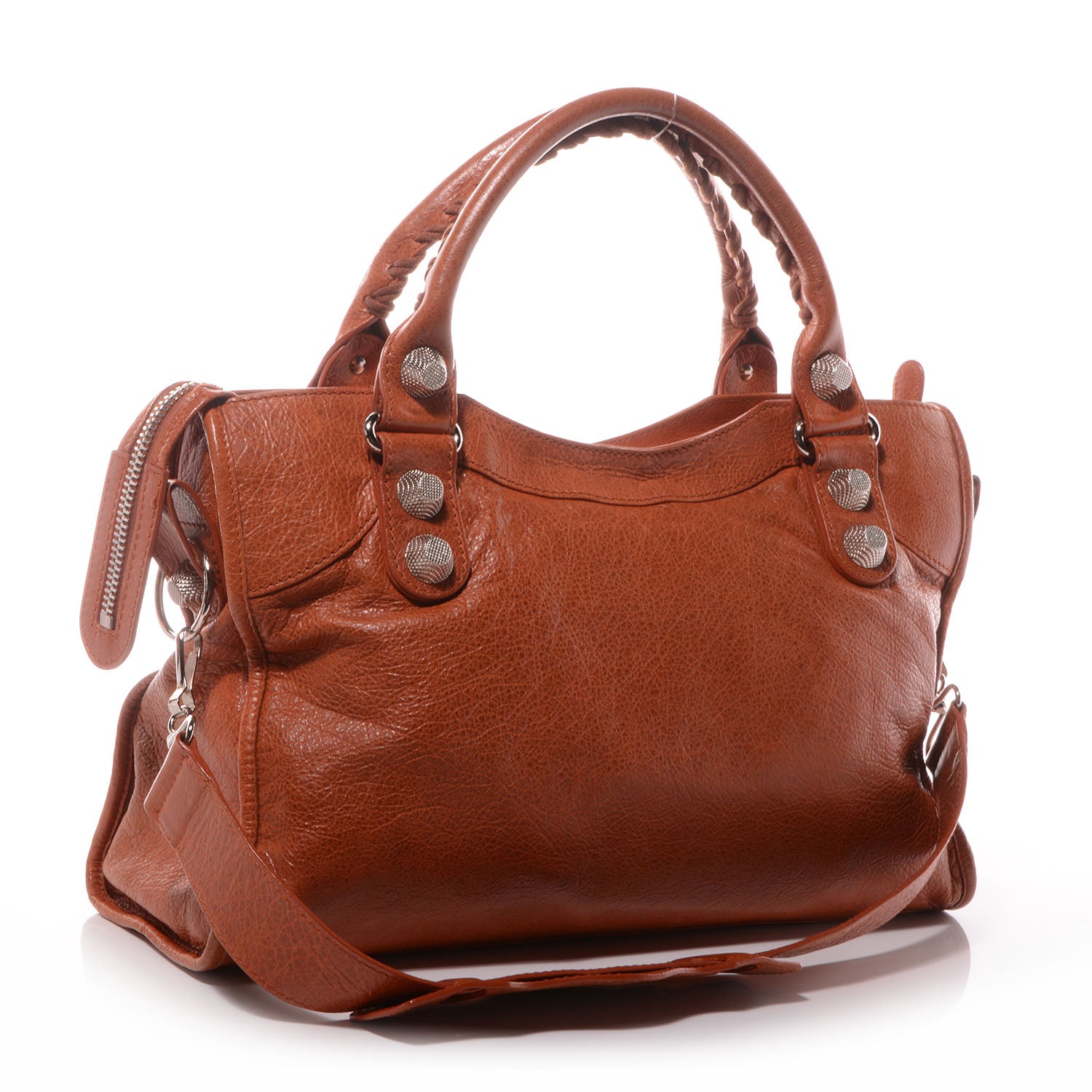 Balenciaga Agneau Giant 21 Silver Hardware City Orange Brulee 3 of 11