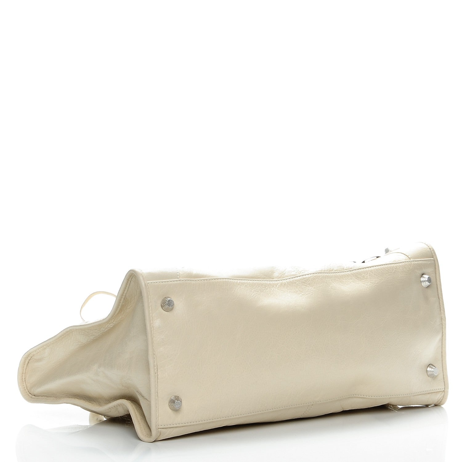 Balenciaga Agneau Arena Giant 12 Silver Hardware Work Blanc Creme Light Craie 4 of 8