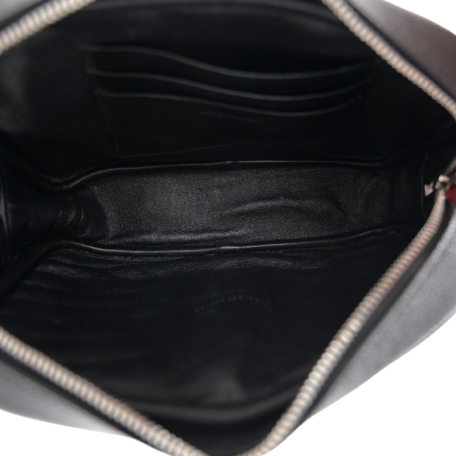 Saint Laurent Grain De Poudre Matelasse Monogram Mini Lou Camera Bag Black 5 of 10