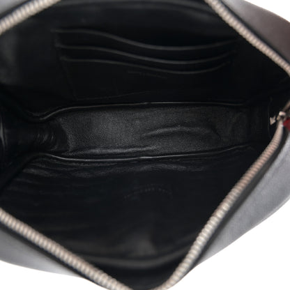 Saint Laurent Grain De Poudre Matelasse Monogram Mini Lou Camera Bag Black 5 of 10