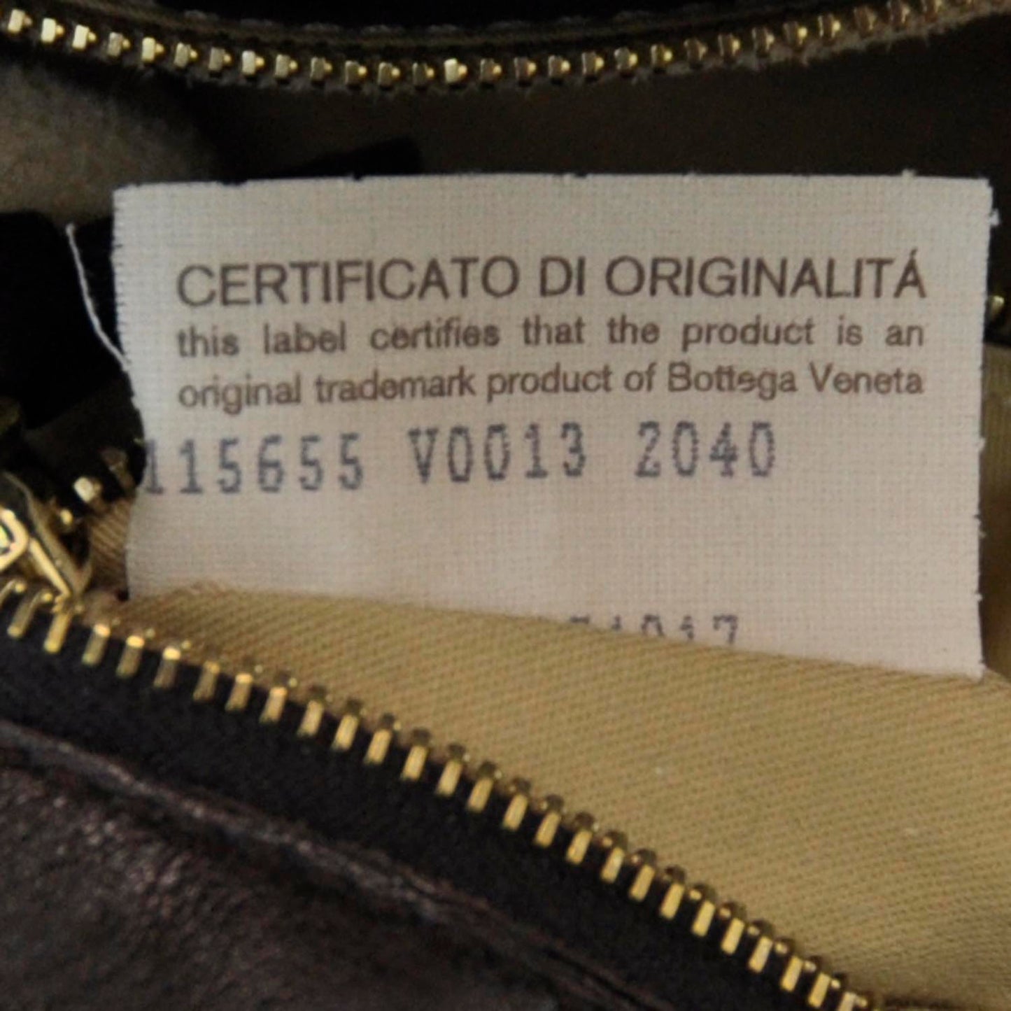 Nappa Intrecciato Shoulder Bag Ebano