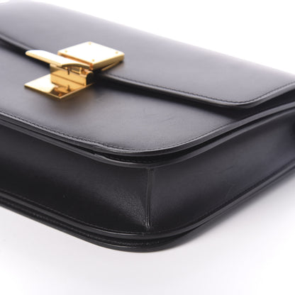 Celine Box Calfskin Medium Classic Box Flap Bag Black 8 of 10