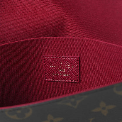 Louis Vuitton Monogram Pochette Felicie Chain Wallet Fuchsia 9 of 10