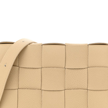 Bottega Veneta Grained Calfskin Maxi Intrecciato Cassette Crossbody Bag Porridge 8 of 12