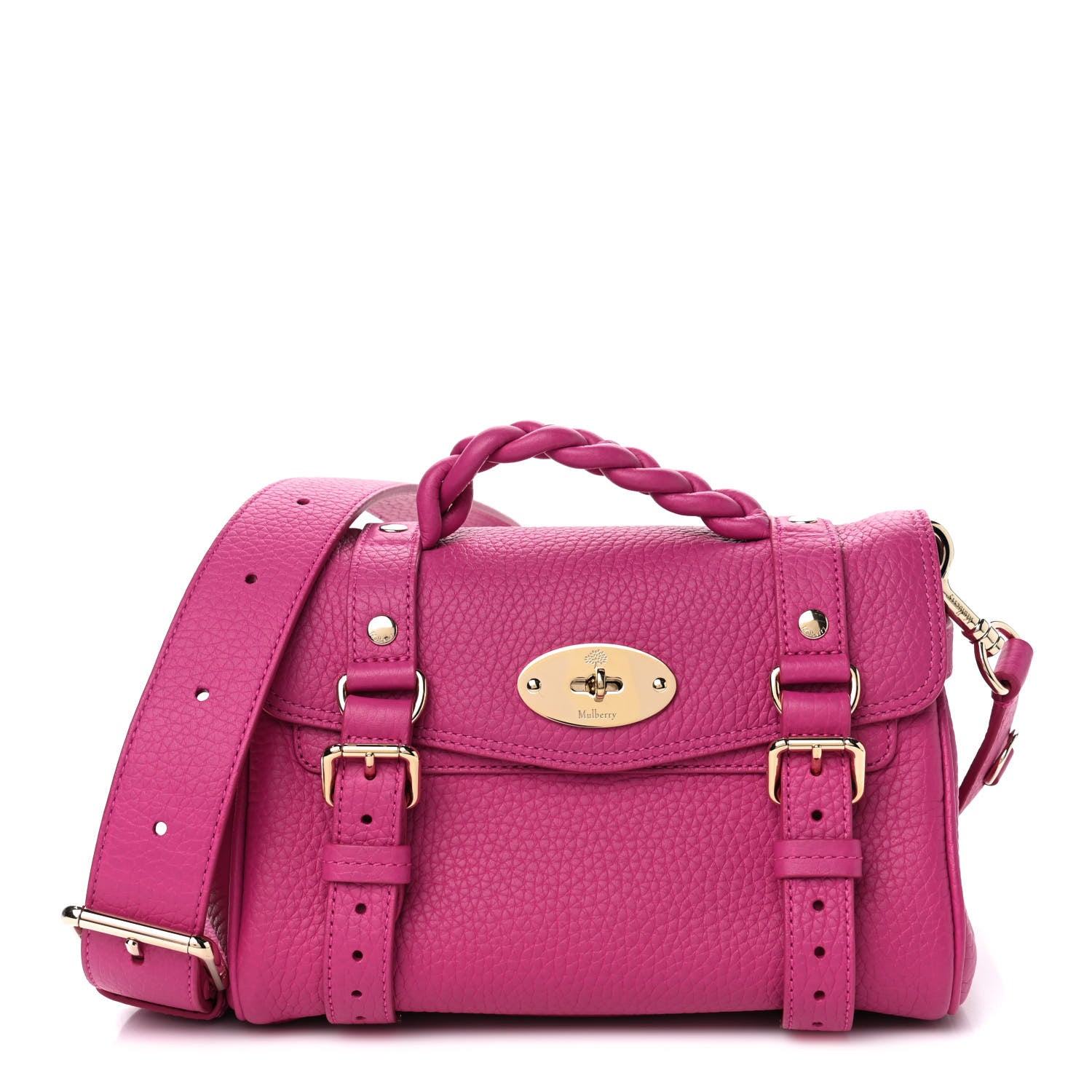 Mulberry Heavy Grain Mini Alexa Pink 1 of 5