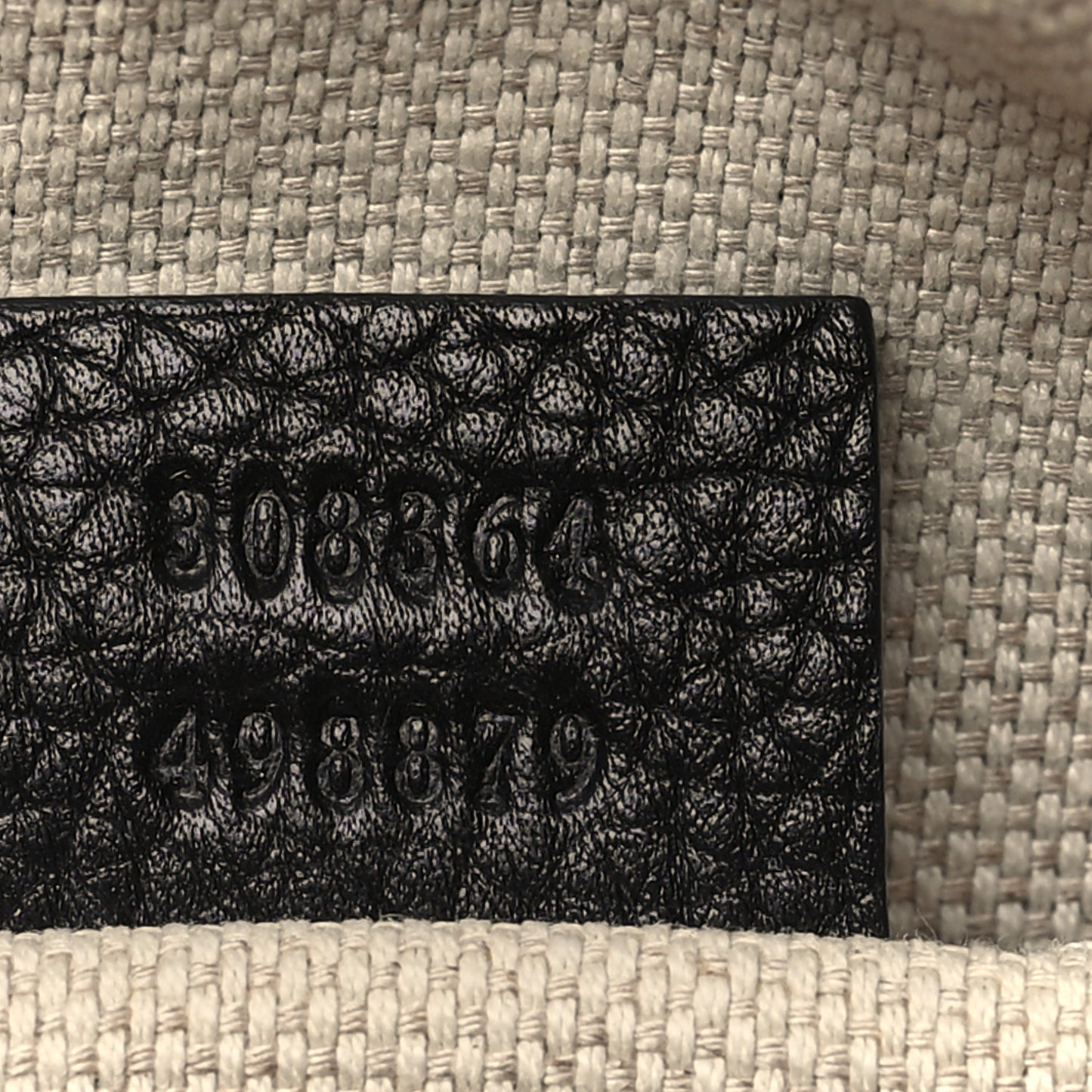 Pebbled Calfskin Small Soho Disco Bag Black