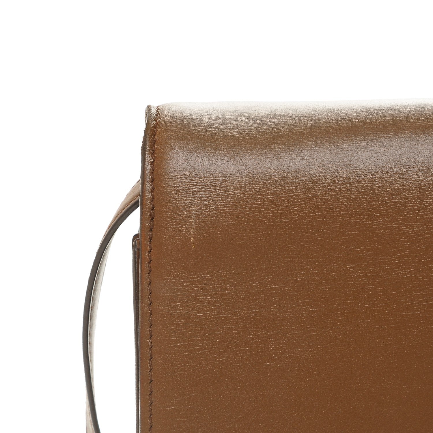 Celine Box Calfskin Medium Classic Box Flap Bag Camel 6 of 8