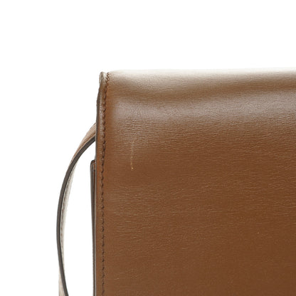 Celine Box Calfskin Medium Classic Box Flap Bag Camel 6 of 8