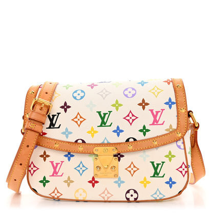 Louis Vuitton Monogram Multicolor Sologne White 1 of 9