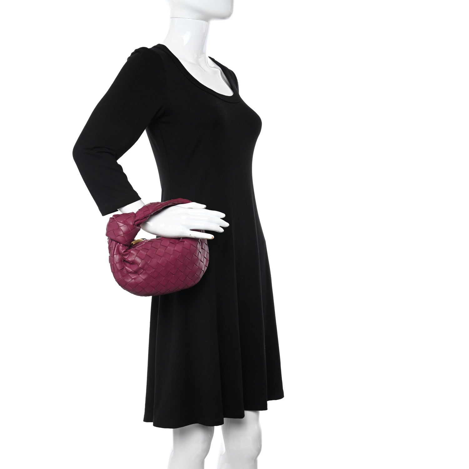 Bottega Veneta Nappa Intrecciato Mini Jodie Cinnabar 2 of 12
