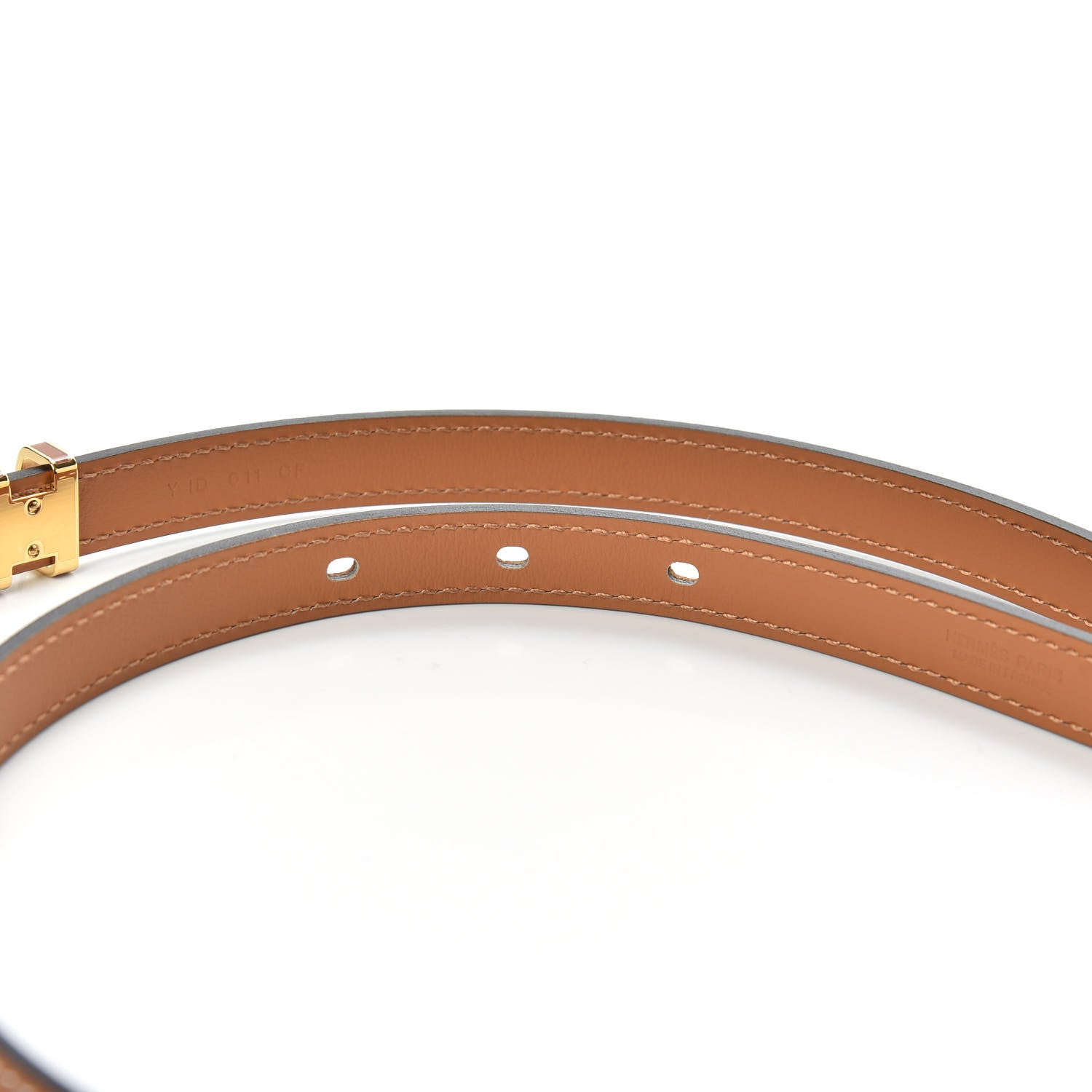 Hermes Epsom 15mm Pop H Belt 70 Gold 3 of 6