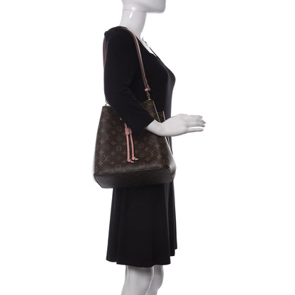 Louis Vuitton Monogram Neonoe MM Rose Poudre 2 of 9