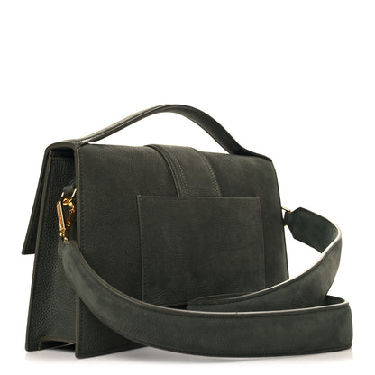 Jacquemus Nubuck Le Bambinou Dark Green 3 of 9
