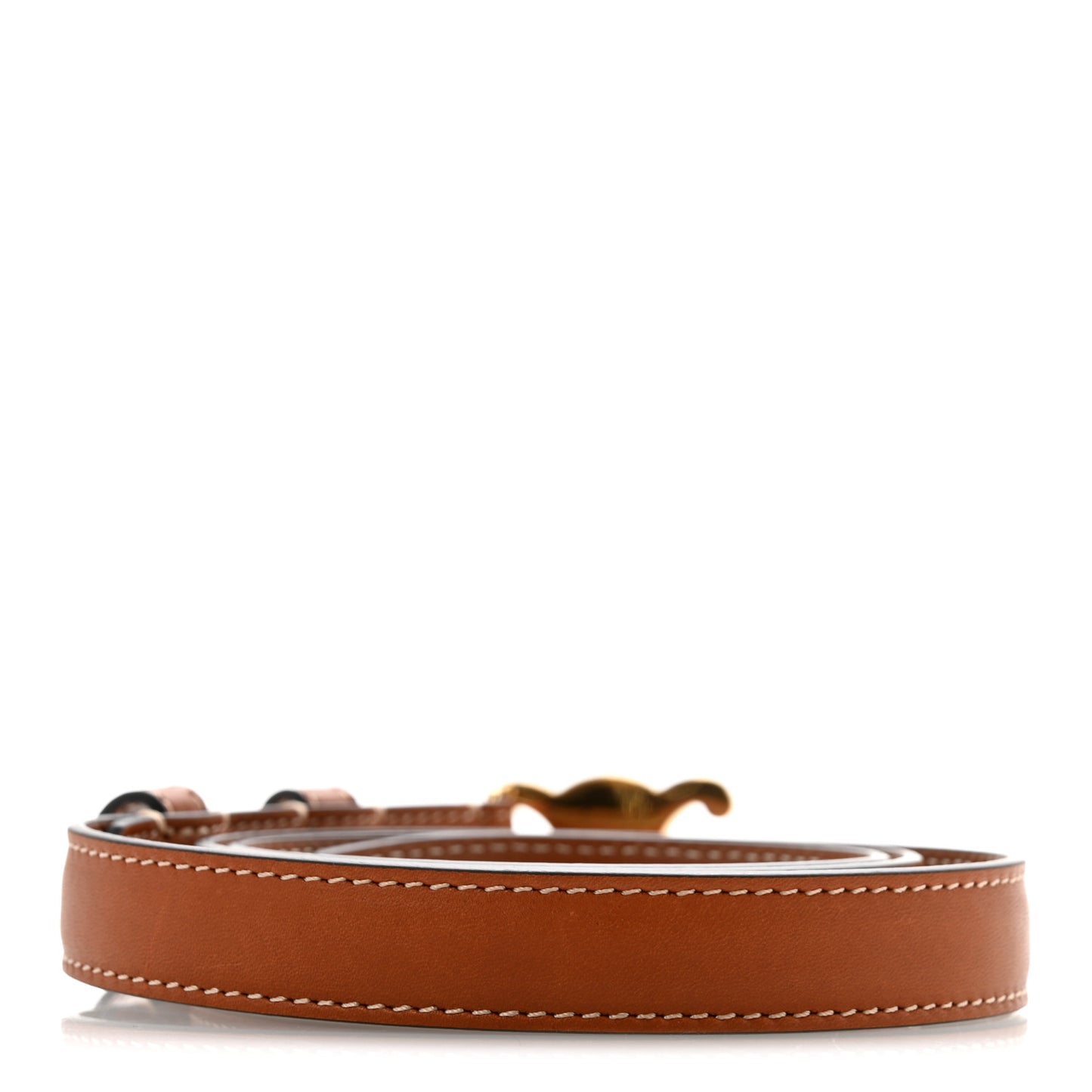Box Calfskin Medium 25mm Triomphe Belt 75 30 Tan