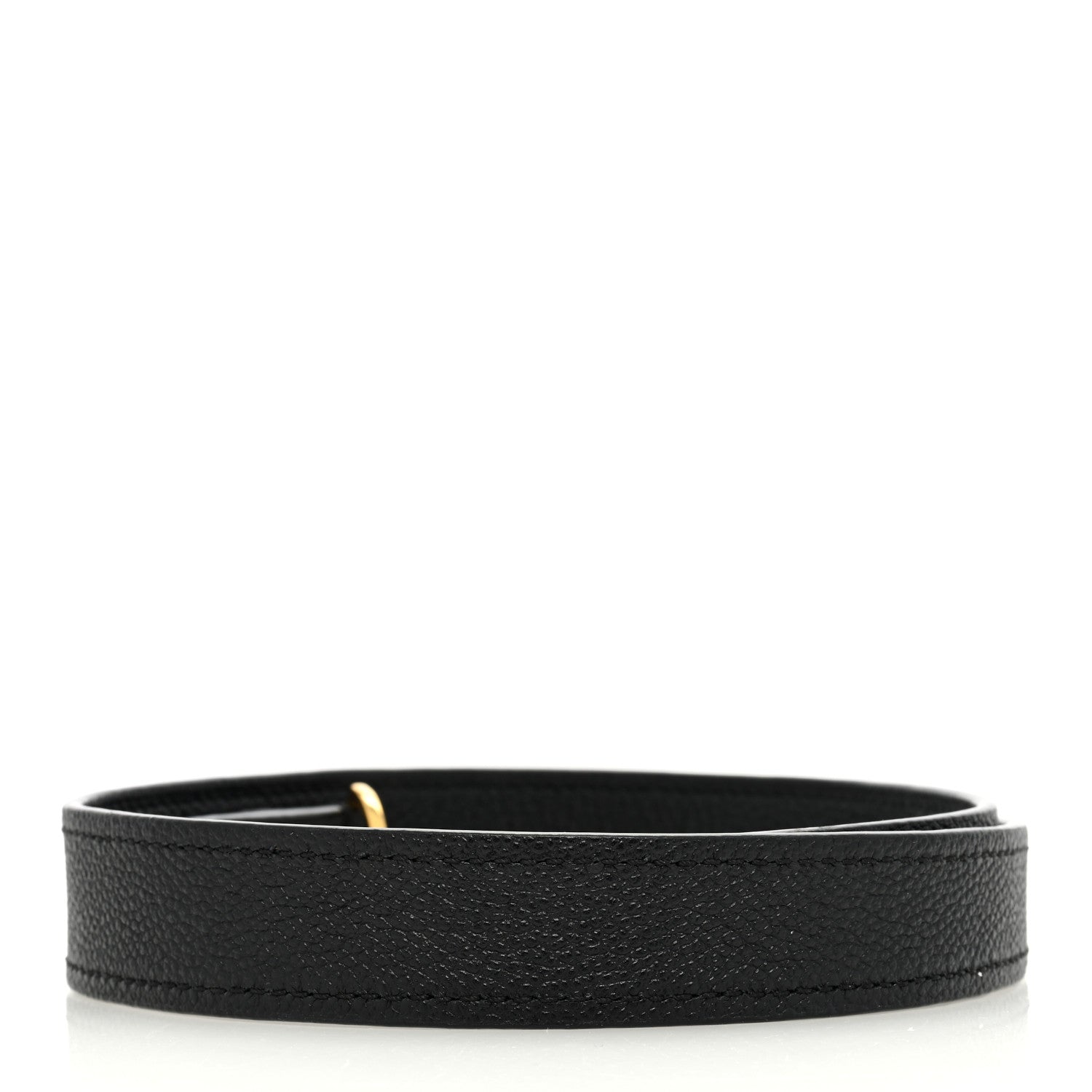 Louis Vuitton Calfskin Shoulder Strap Black 2 of 3