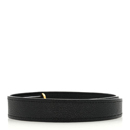 Louis Vuitton Calfskin Shoulder Strap Black 2 of 3