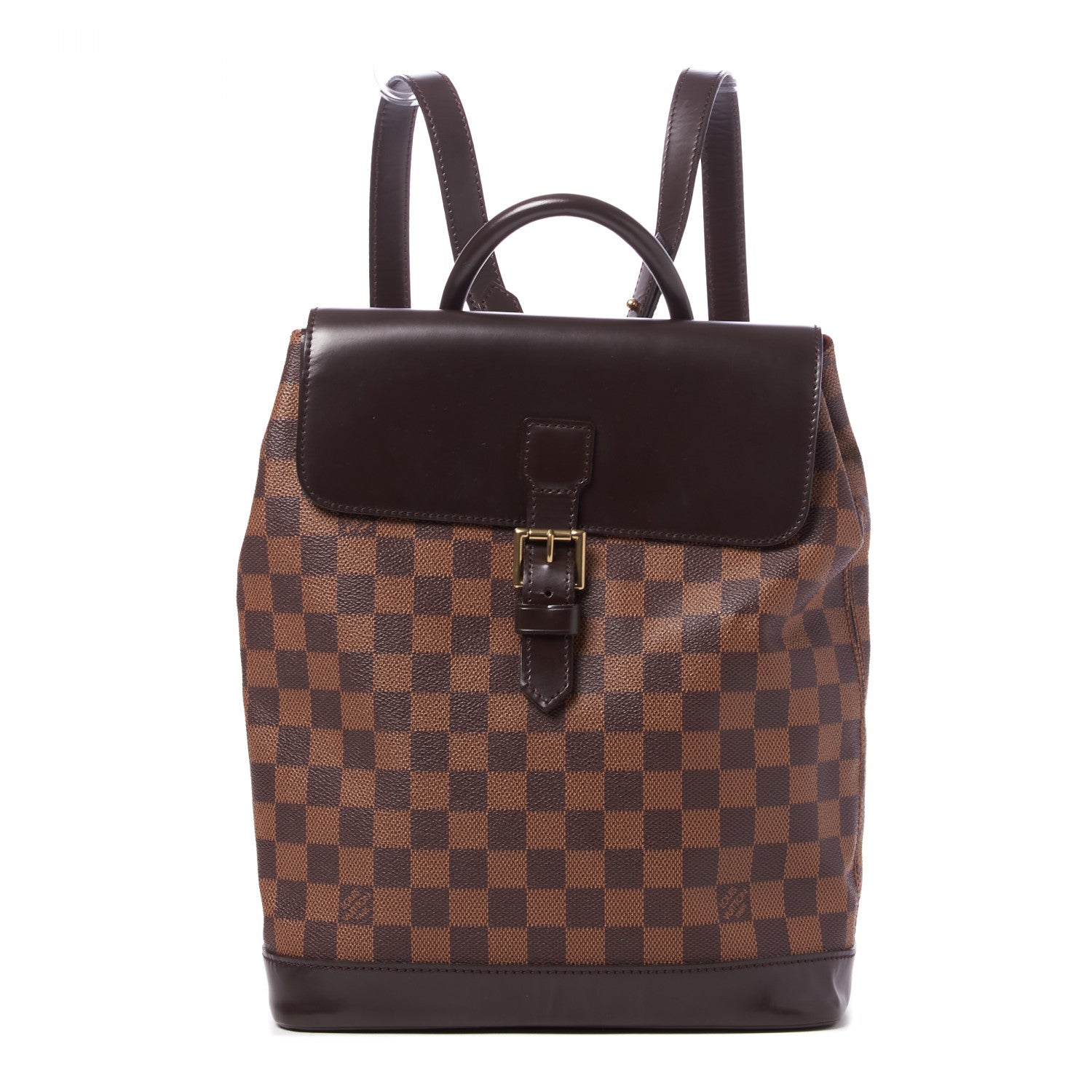 Louis Vuitton Damier Ebene Soho Backpack 1 of 7