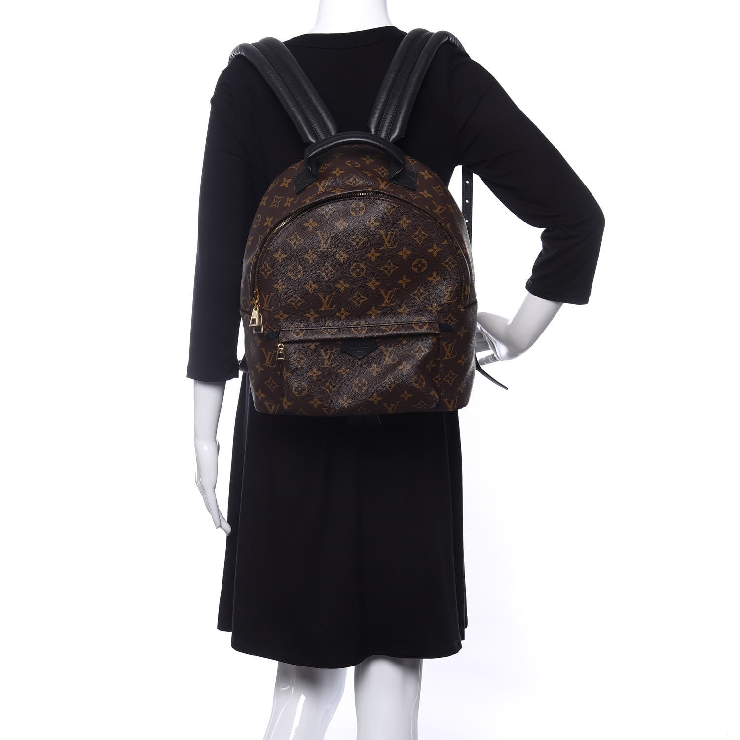 Louis Vuitton Monogram Palm Springs Backpack MM 2 of 10
