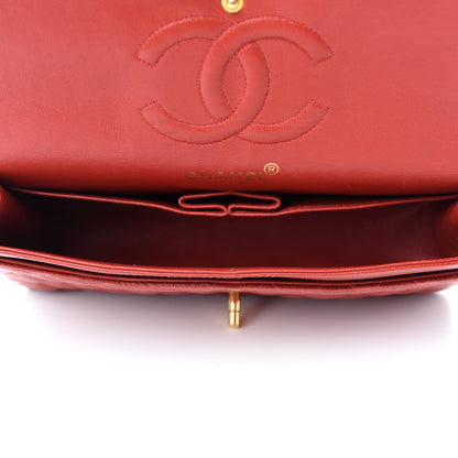 Chanel Caviar Quilted Medium Double Flap Red 5 of 11