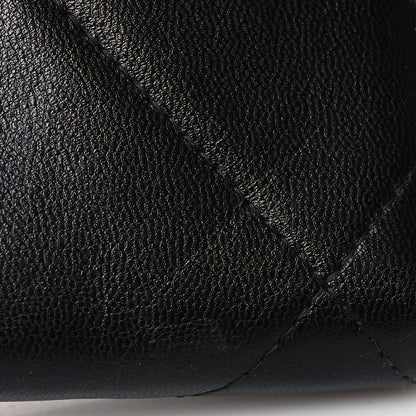 Chanel Lambskin Quilted 19 Zipped Wallet Black 12 of 13