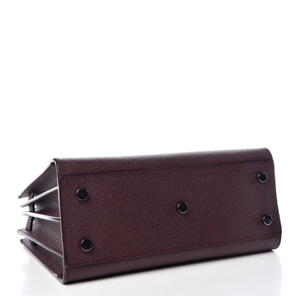 Saint Laurent Grained Calfskin Baby Sac De Jour Amaranto 4 of 10