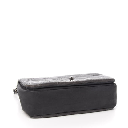 Chanel Calfskin Diamond Embossed New Chic Flap Grey 3 of 10