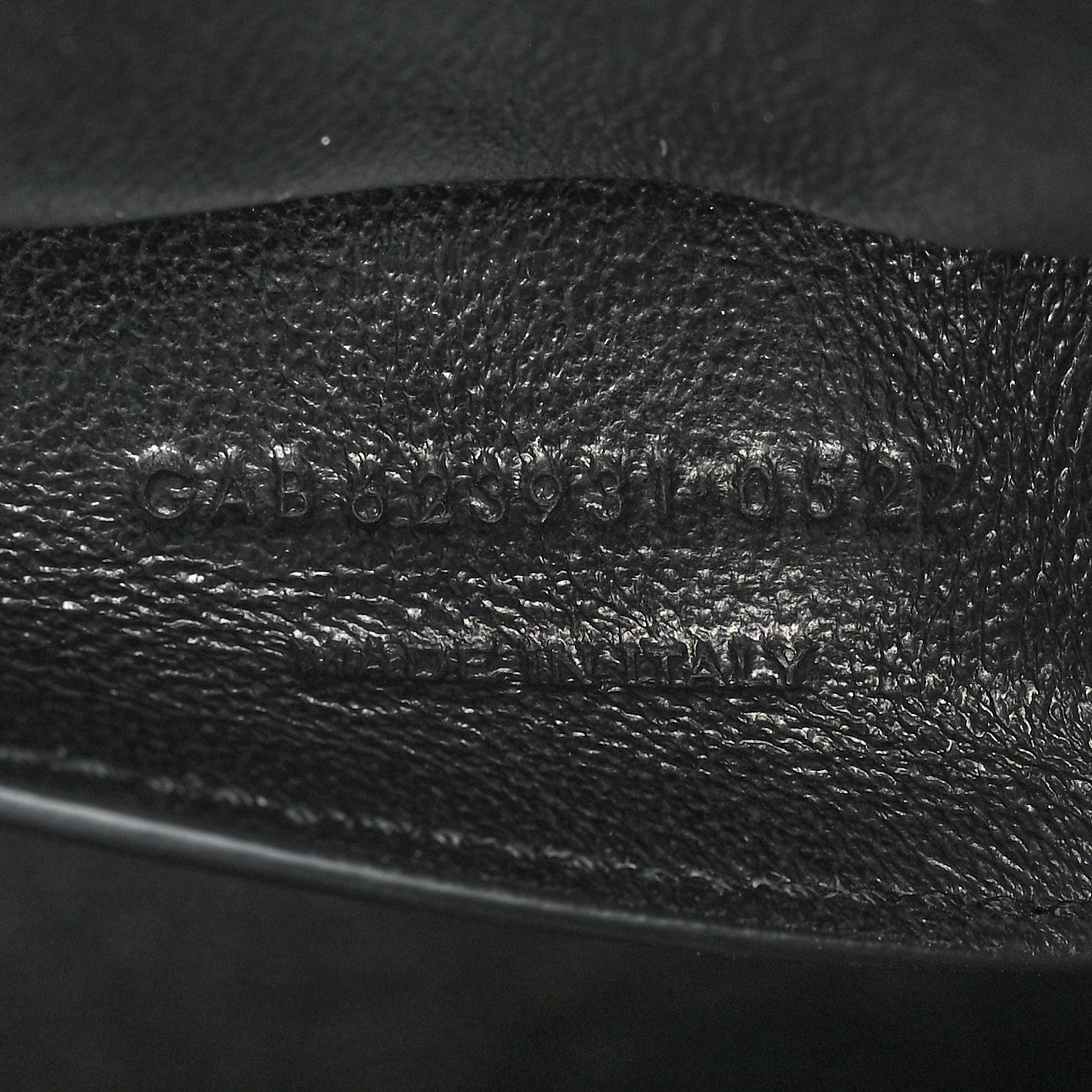 Saint Laurent Grain de Poudre Medium Classic Monogram Cassandra Top Handle Black 8 of 11