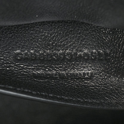 Saint Laurent Grain de Poudre Medium Classic Monogram Cassandra Top Handle Black 8 of 11