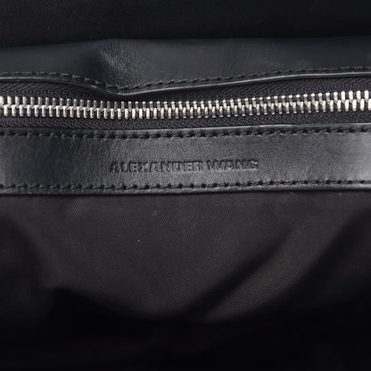 Alexander Wang Calfskin Large Marion Black Silver Hardware 6 of 11