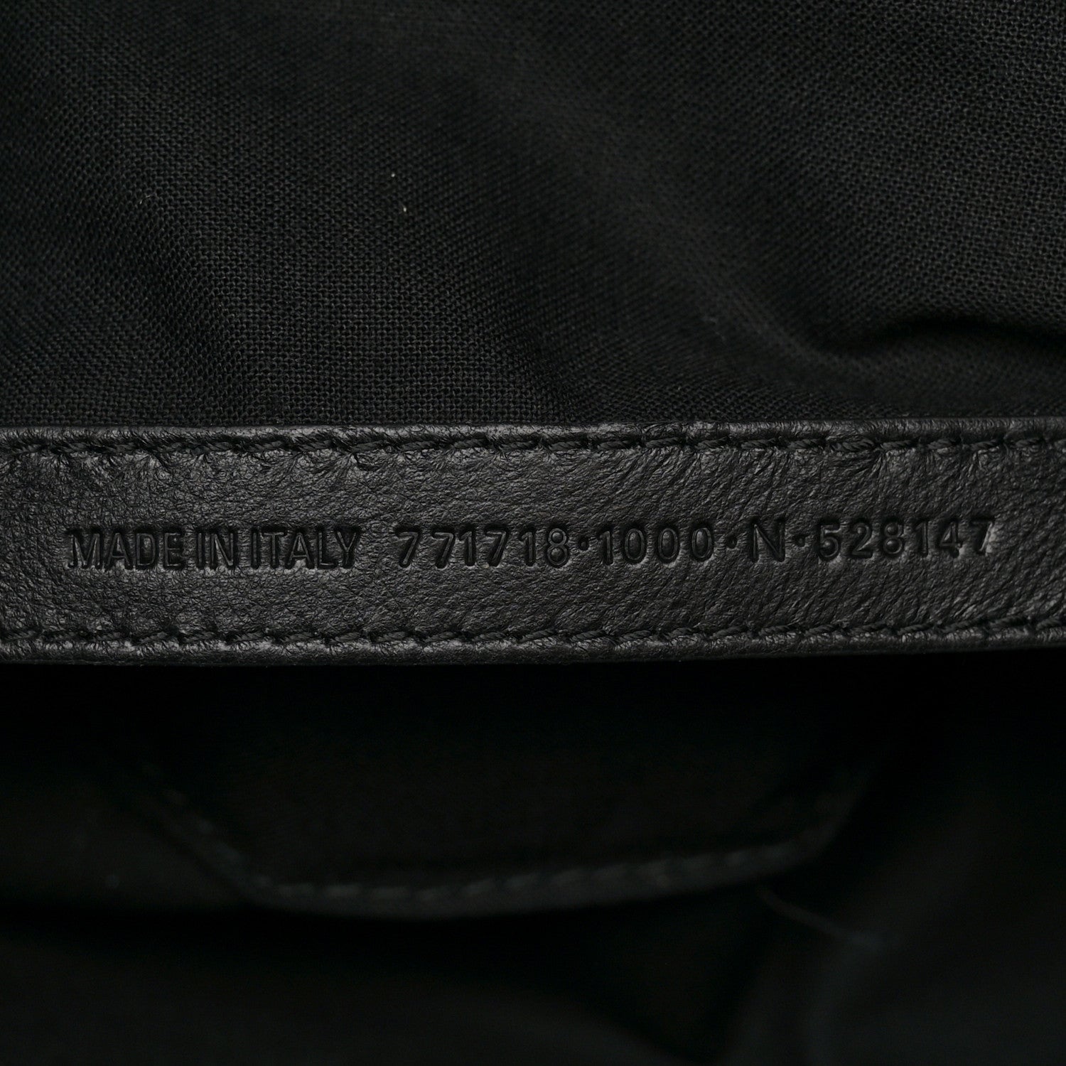 Balenciaga Crushed Calfskin Quilted Matte Black Hardware Large Crush Carry All Tote Bag Black 7 of 11