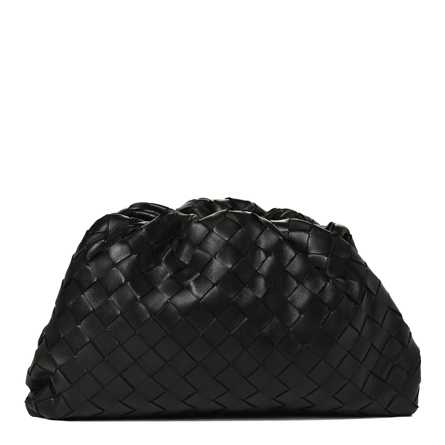 Bottega Veneta Nappa Intrecciato Teen Pouch Black 1 of 9