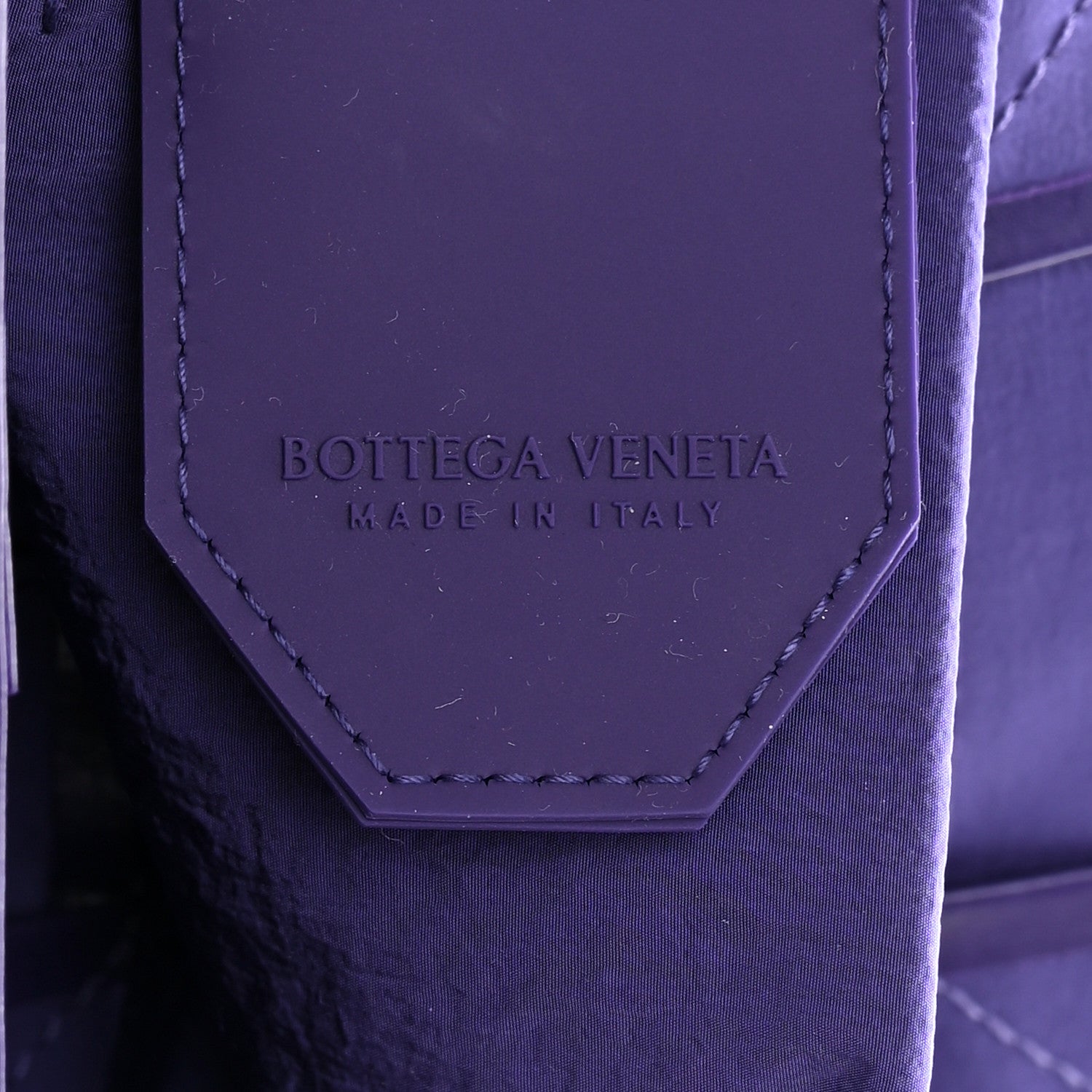 Bottega Veneta Paper Calfskin Intrecciato Cassette Belt Bag Purple 6 of 13