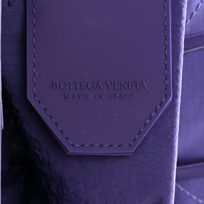 Bottega Veneta Paper Calfskin Intrecciato Cassette Belt Bag Purple 6 of 13