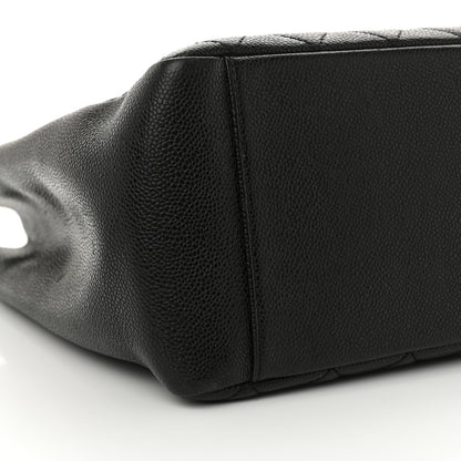Chanel Caviar Quilted Grand Shopping Tote GST Black 9 of 12