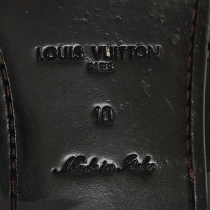 Louis Vuitton Damier Santiago Mens Loafers 10 Black 5 of 10