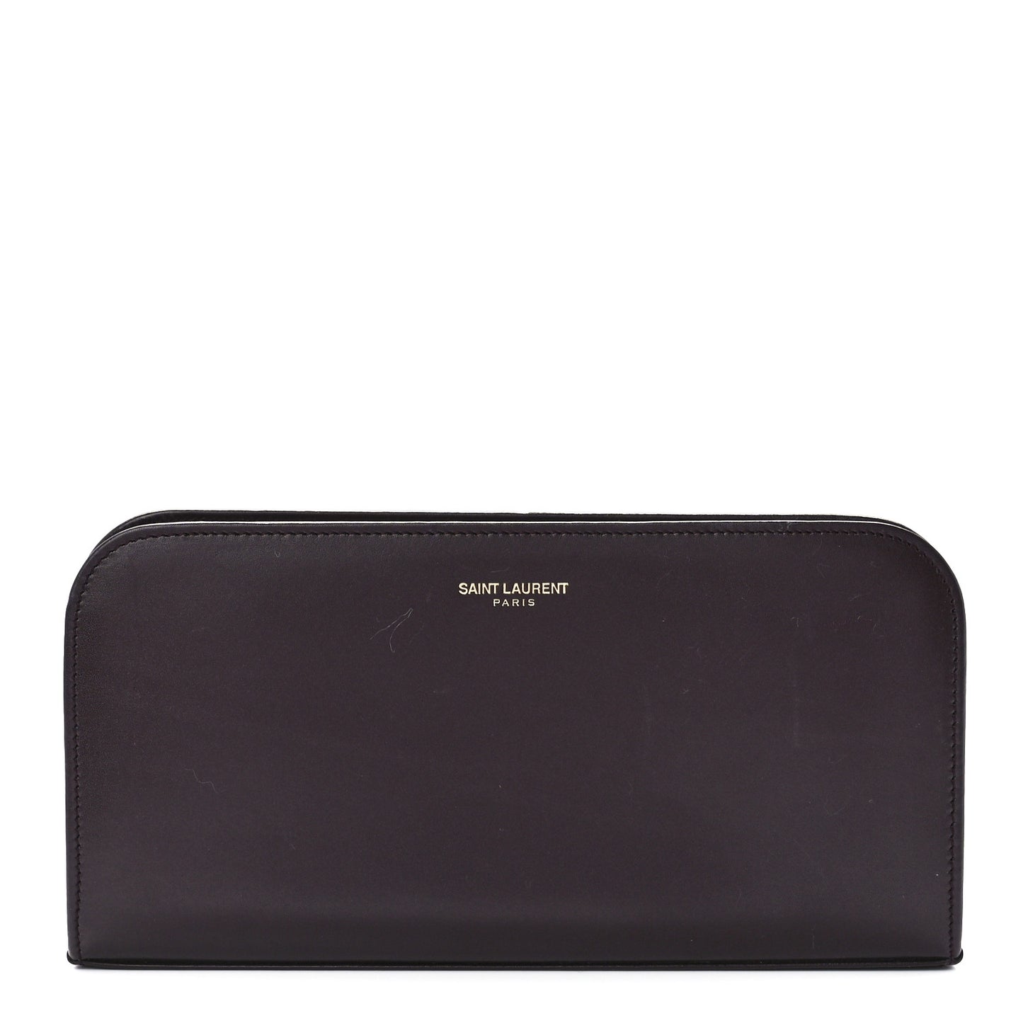 Calfskin Classic Zip Around Continental Wallet Bordeaux