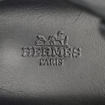 Hermes Calfskin Day Sneakers 38.5 Black 7 of 10