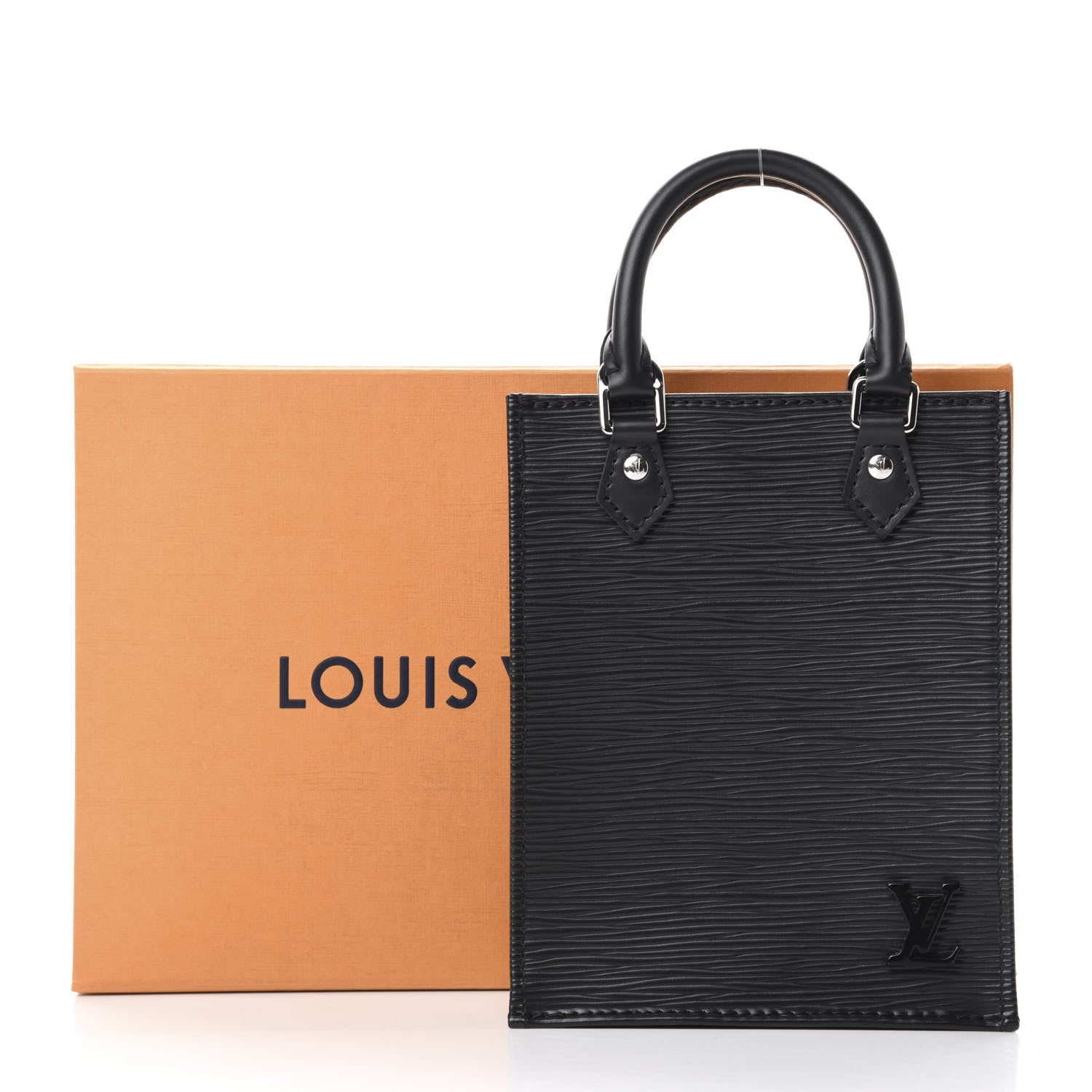 Louis Vuitton Epi Petit Sac Plat Black 11 of 11