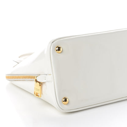 Prada Spazzolato Medium Promenade Tote White 9 of 10