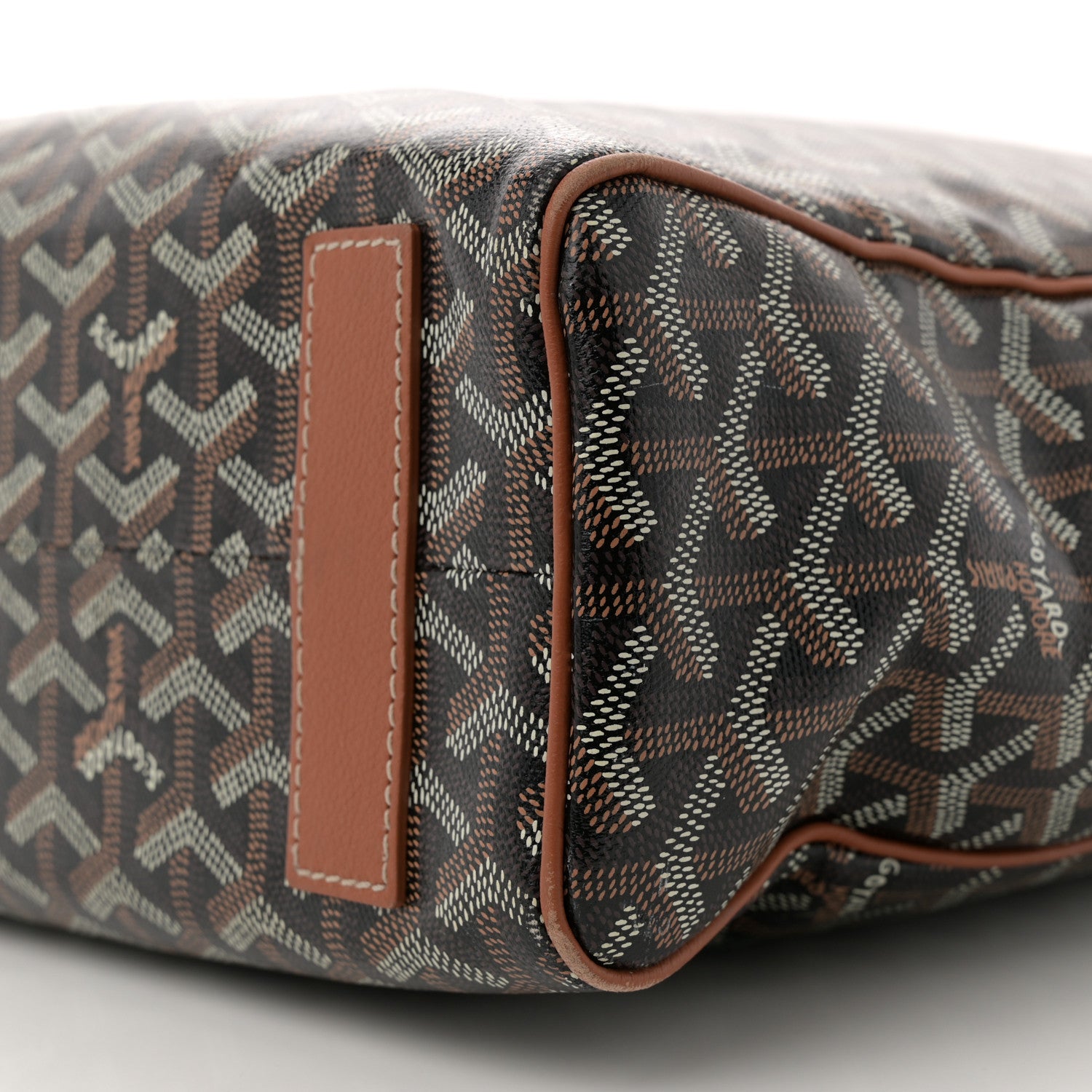 Goyard Goyardine Voltaire III Tote Black Gold 10 of 12