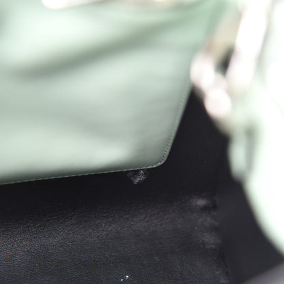 Prada Spazzolato Small Monochrome Top Handle Tote Acquamarina 13 of 16