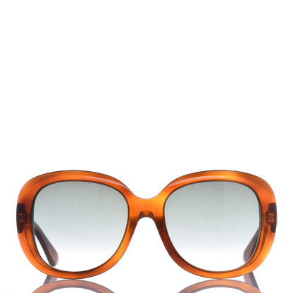 Gucci Round Sunglasses GG0140SA Avana Green 3 of 6