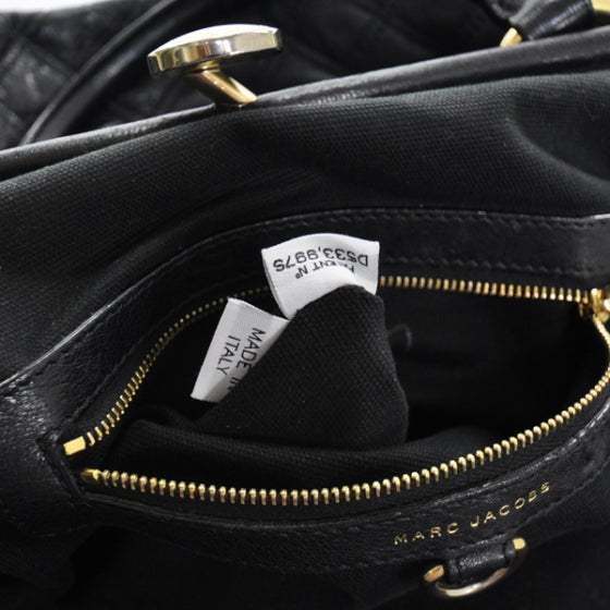 Marc Jacobs Quilted Leather Stam Black 9 of 9