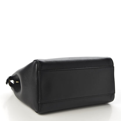 Fendi Nappa Mini Peekaboo Iconic Satchel Black 3 of 9