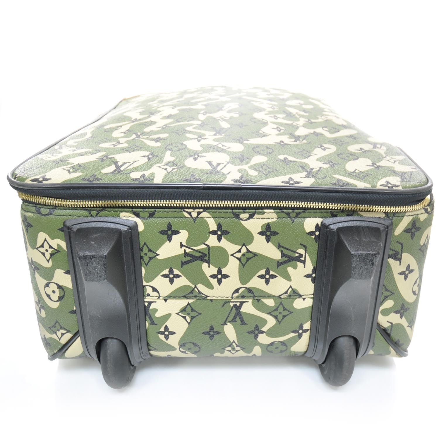 Louis Vuitton Monogramouflage Pegase 60 Rolling Luggage 5 of 9