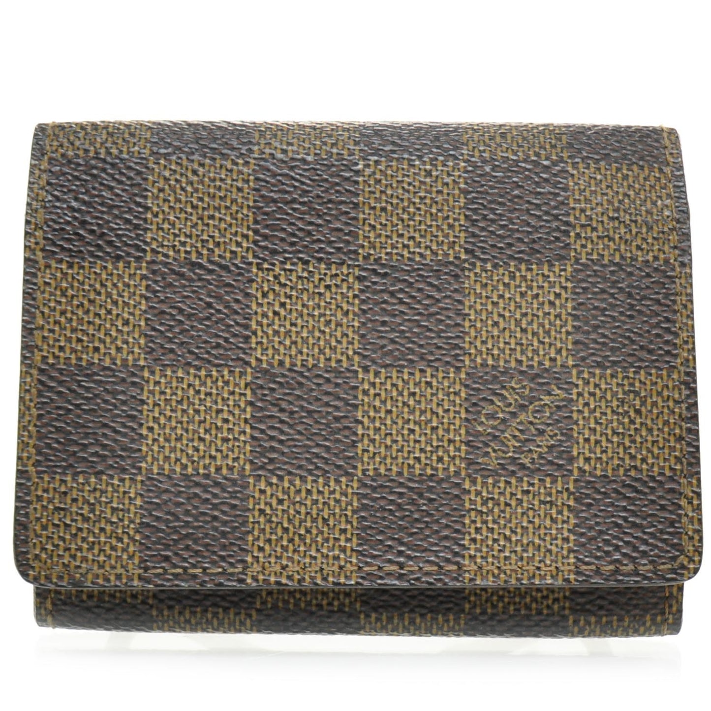 Damier Ebene Business Card Holder