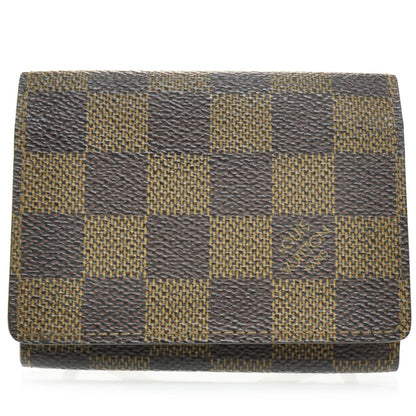 Louis Vuitton Damier Ebene Business Card Holder 1 of 8